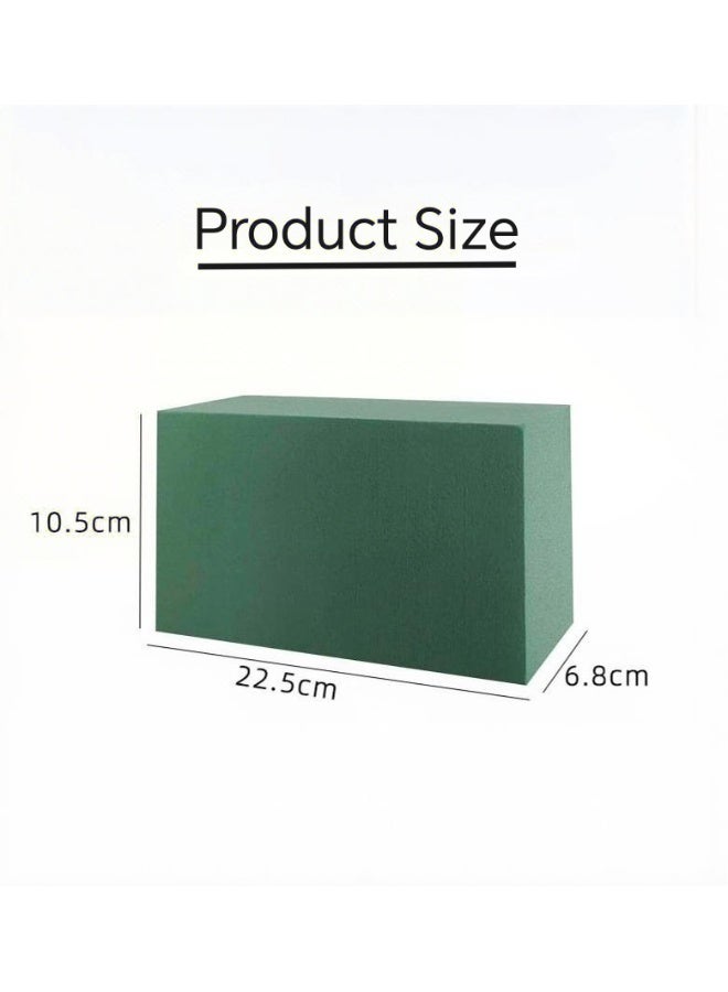 6-PCS Square Dry Floral Foam Blocks, Dry & Wet Absorbent Flower Mud for Artificial & Fresh Flowers, Florist Supplies for Home & Flower Shop Arrangements - Image 2